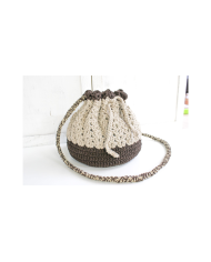 100% Cotton Cord Bucket Shoulder Strap