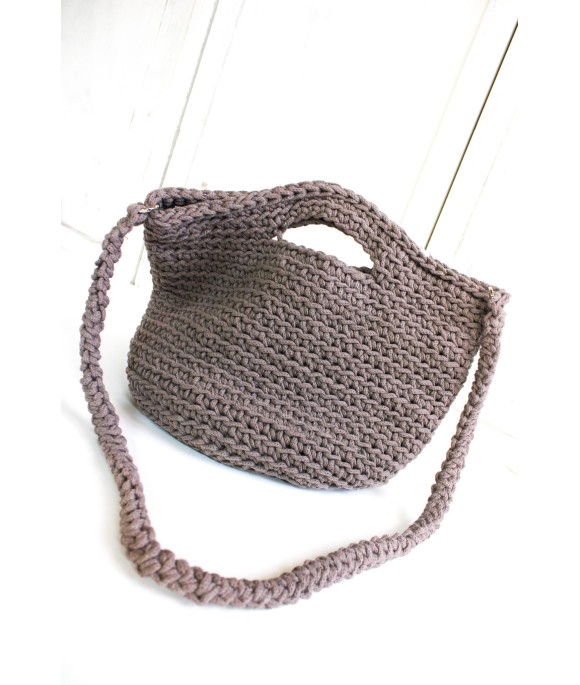 100% cotton cord basket shoulder strap