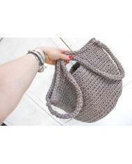 100% cotton cord basket shoulder strap