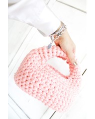 Pink Ribbon Basket Bag