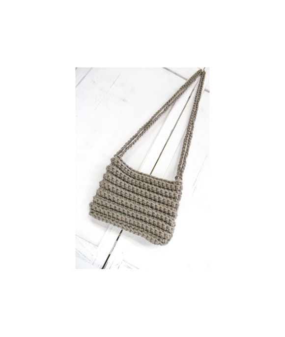 Macramé Shoulder Strap - Biscuit