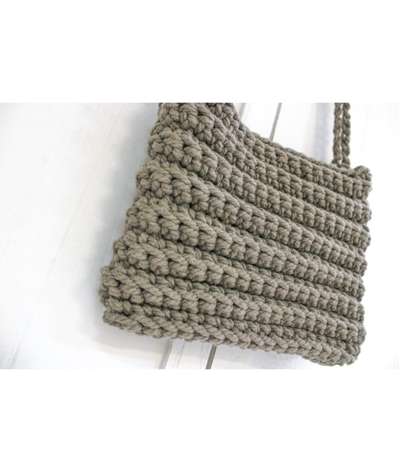 Macramé Shoulder Strap - Biscuit