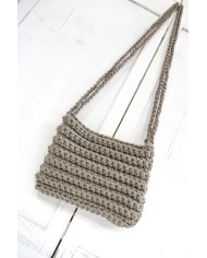 Macramé Shoulder Strap - Biscuit