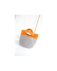 Wool blend handbag