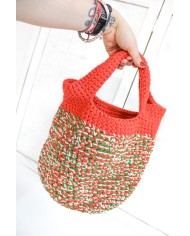 Wool blend handbag