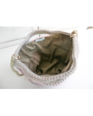 Drawstring handbag