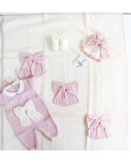 Pigtail Set With Braided Bow Onesie §93