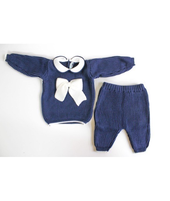 2-piece English sweater set (shirt + trousers) §101