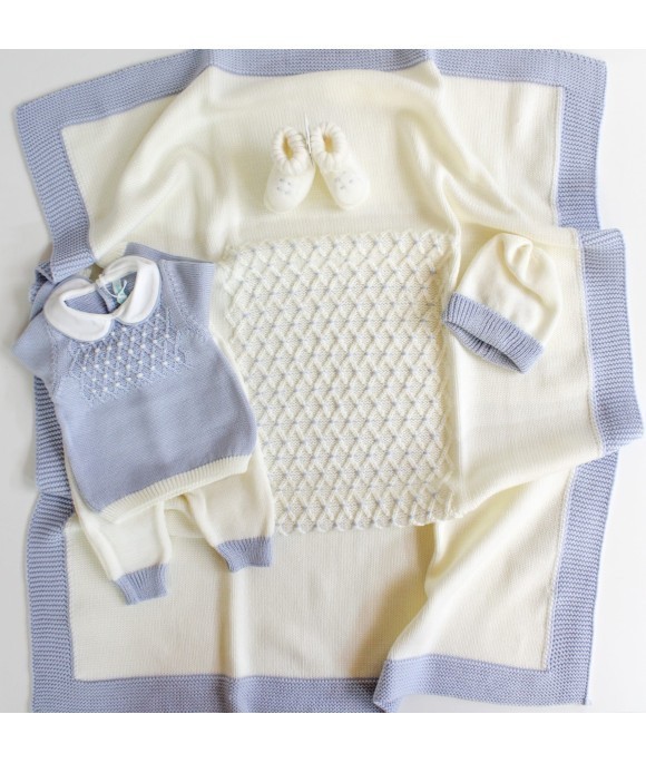 Set Punto Smock (Maglia + Pantalone) §101