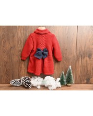 Bow Wool Coat §124