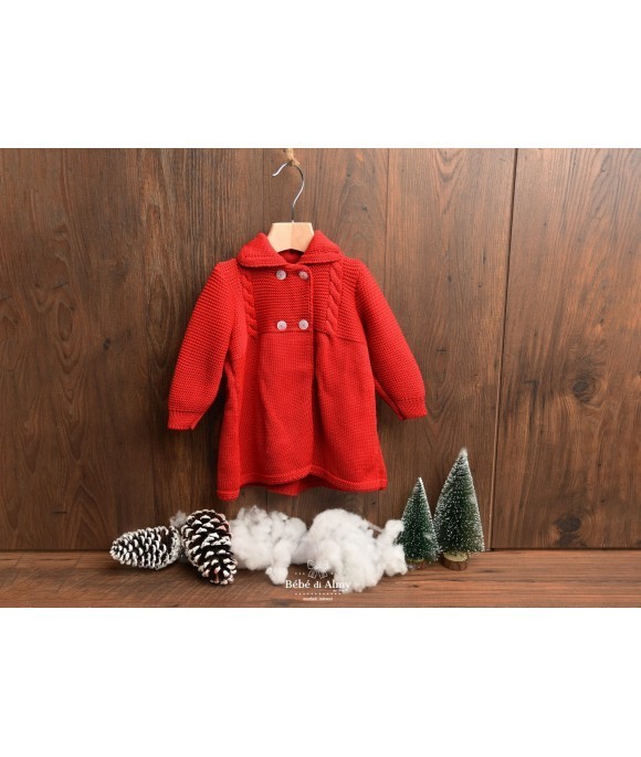 Bow Wool Coat §124