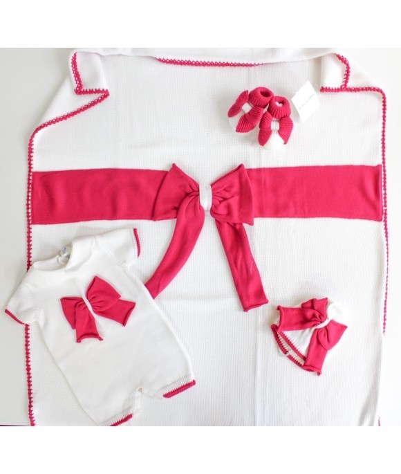 Cotton Bow Set - Onesie §131