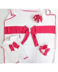 Cotton Bow Set - Onesie §131