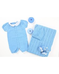 Cotton Braid Set - Short Playsuit §132