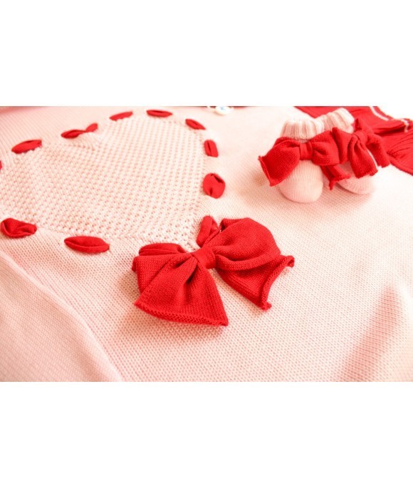 Heart Ribbon + Rouche Set §138