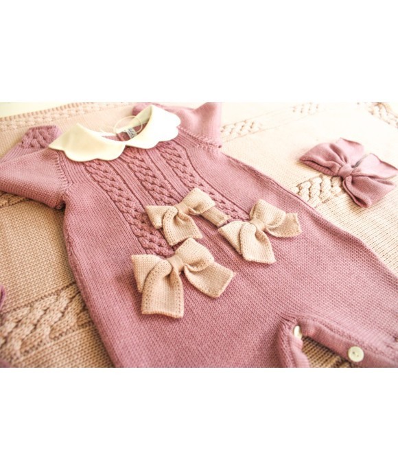 Set of 3 braids and 3 bows - Onesie §139