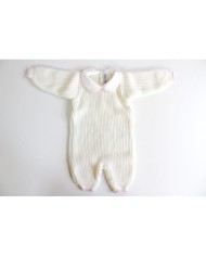 Vertical striped playsuit Wool §173