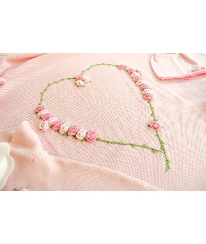 Heart Roses Set - Onesie §174