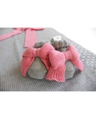 Striped Bow Set - Onesie §177