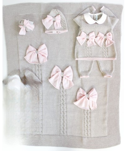 Girl's Scaled Bows Set - Headband Covers §214