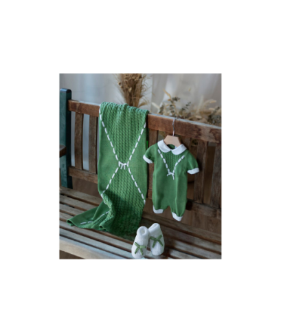 Cotton Ribbon Set With Bow - Romper §255