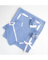 Central Cotton Bow Tie Set - Romper §312