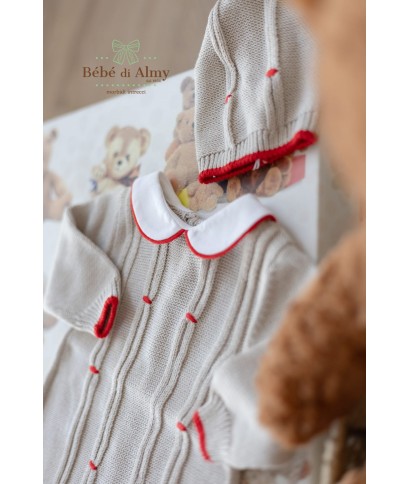 Red Bubbles Set - Onesie §322