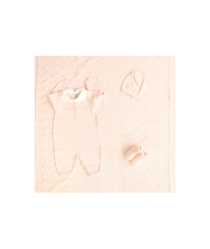 Cotton Openwork Hearts Set - Onesie §340