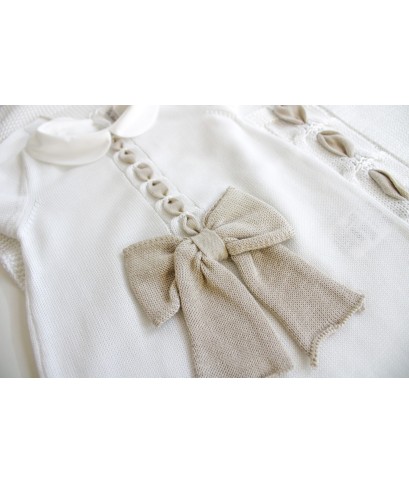 Bow Set With Cotton Ribbon - Onesie §349