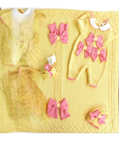 Set of Three Cotton Bows - Onesie §390