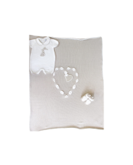 Set Cuore Cotone - Pagliaccetto §403