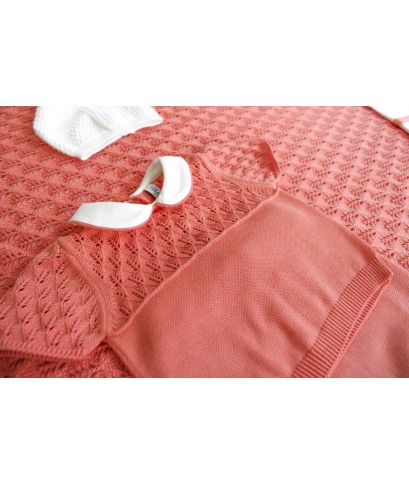 Perforated Cotton Set - Short Swaddling Cover + Sheet §405