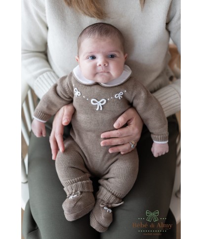 Cotton Love Knot Set - Onesie §412