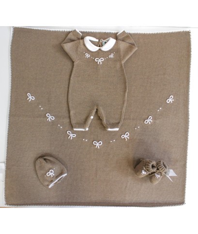 Cotton Love Knot Set - Onesie §412