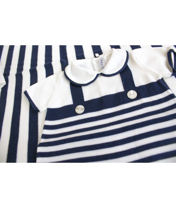 Cotton Stripes Set - Romper + Sheet §413