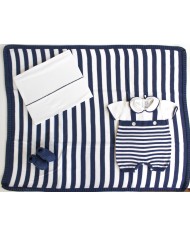 Cotton Stripes Set - Romper + Sheet §413