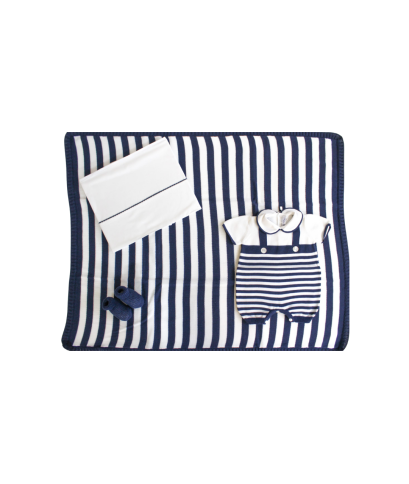 Cotton Stripes Set - Romper + Sheet §413