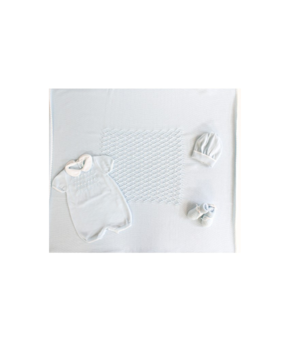 Set Punto Smock Cotone - Pagliaccetto §359