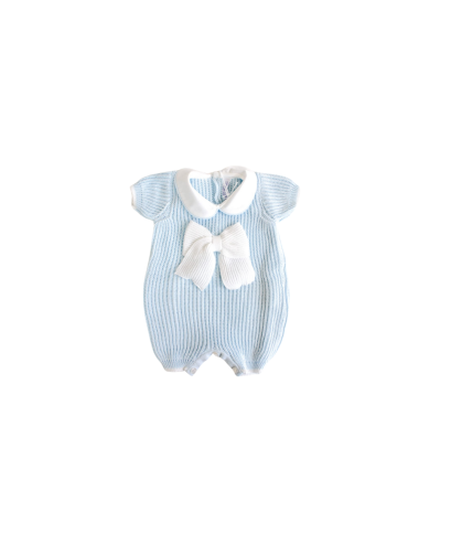 English Cotton Jersey Series - Romper With Bow §489