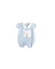 English Cotton Jersey Series - Romper With Bow §488