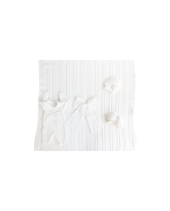 Set Costone Largo Cotone - Tutina Con Fiocco §497