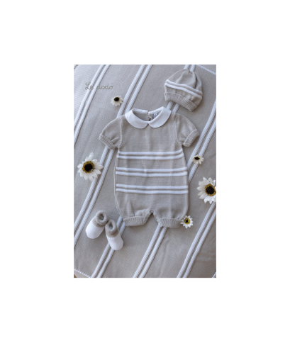 Cotton Stripes Set - Romper §512