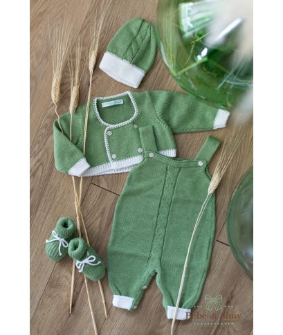 Cotton Braids Set - Overalls + Jacket §530