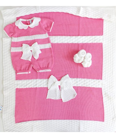 Cotton Band Bow Set - Romper §537