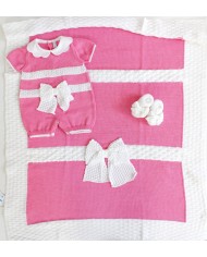 Cotton Band Bow Set - Romper §537