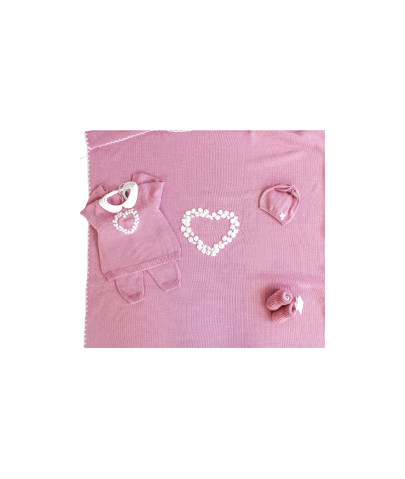 Rococo Cotton Set - Baby Girl Headband §554