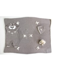 Set Fiocchetti Lana 4 taglia 1 mese en