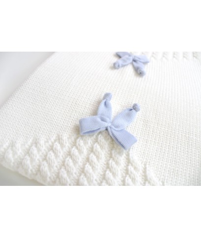 Set Fiocchetti Lana taglia 1 mese en