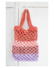 Borsa A Rete Multicolor In Maglia