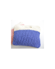 Multicolor knitted bag